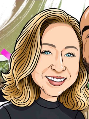Caricatura pareja3