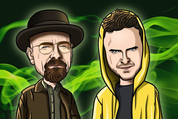 Caricatura Breaking Bad