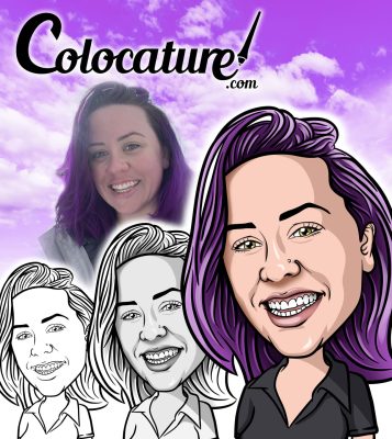 Ilustración Colocature Caricaturas